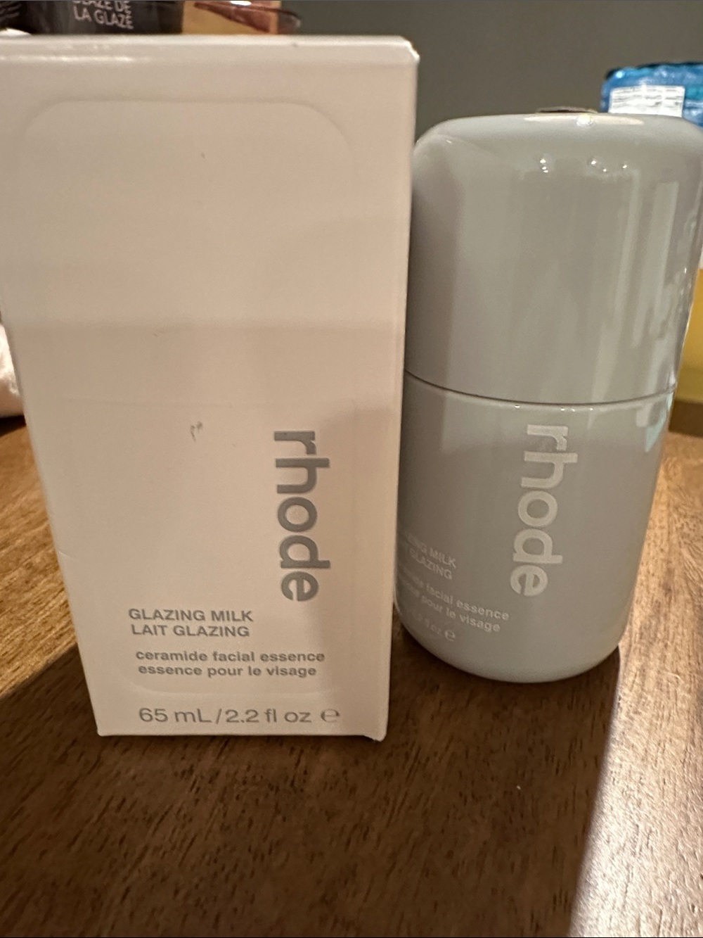 BNIB Rhode Glazing Milk Ceramide Facial Essence 2.2 oz.